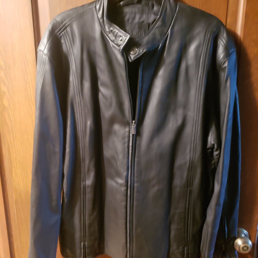 Leather jacket